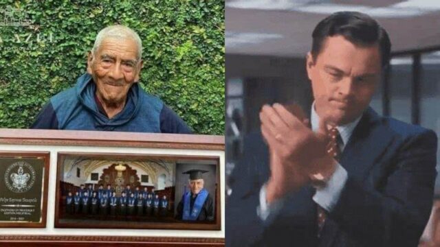 Abuelito gradua universidad 84 años ingeniero