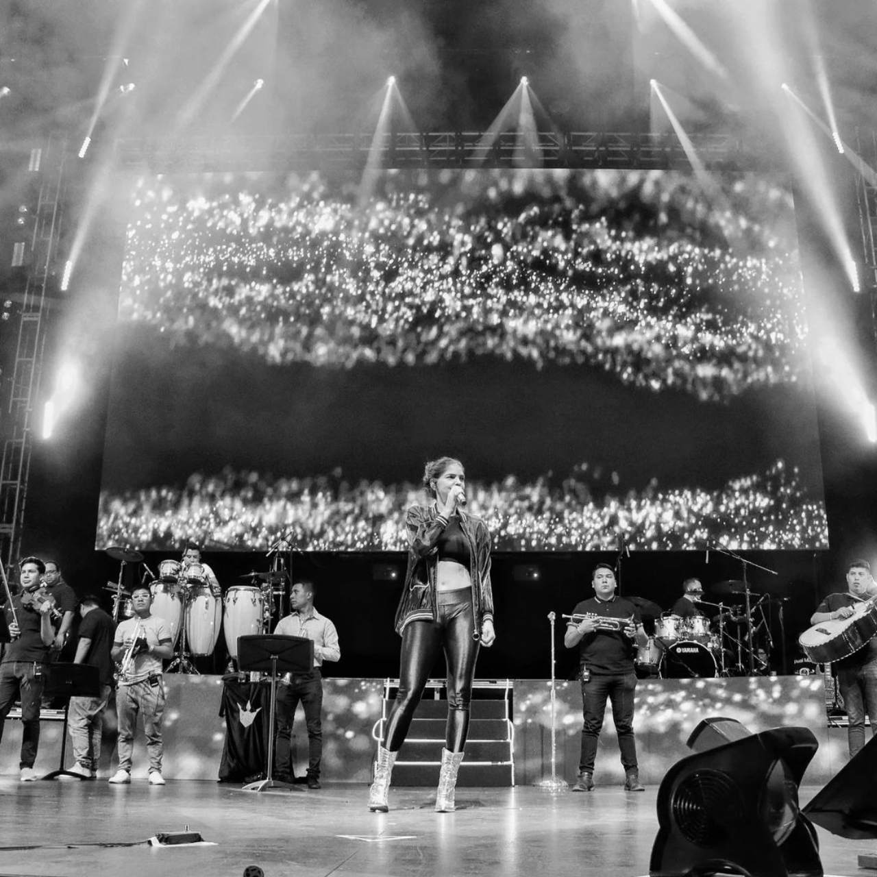 Ana Barbara concierto Auditorio Nacional caida
