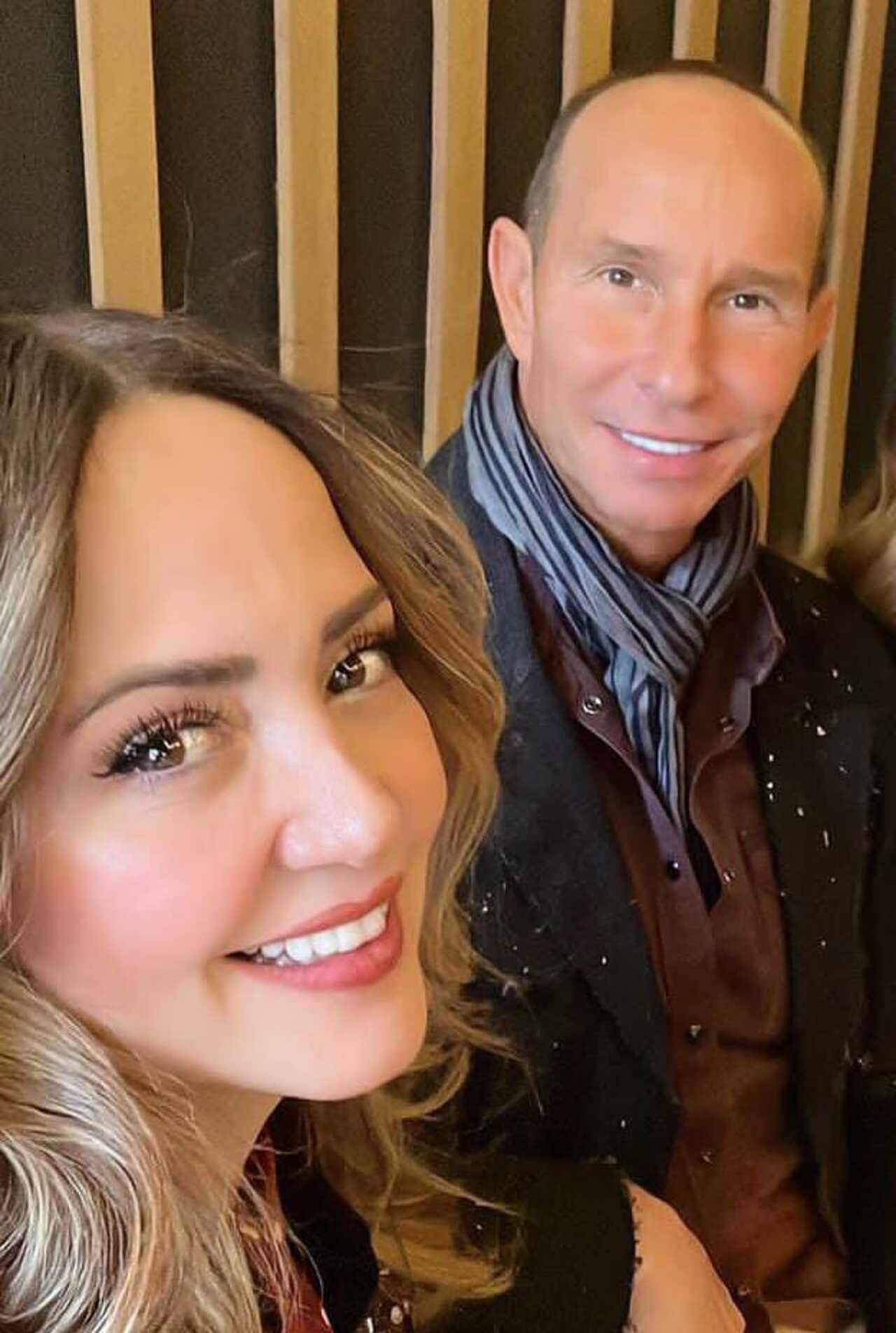 Andrea Legarreta y Erik Rubín