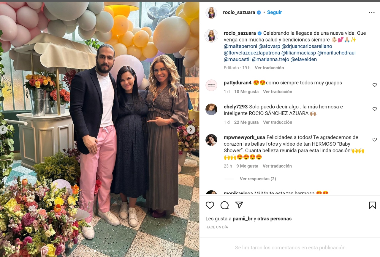 Maite Perroni Baby Shower