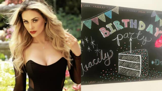 Aracely Arámbula cumpleaños