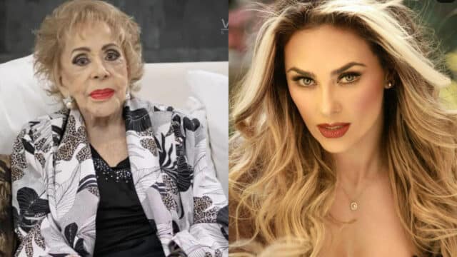 Aracely ArÃ¡mbula hijos Silvia Pinal
