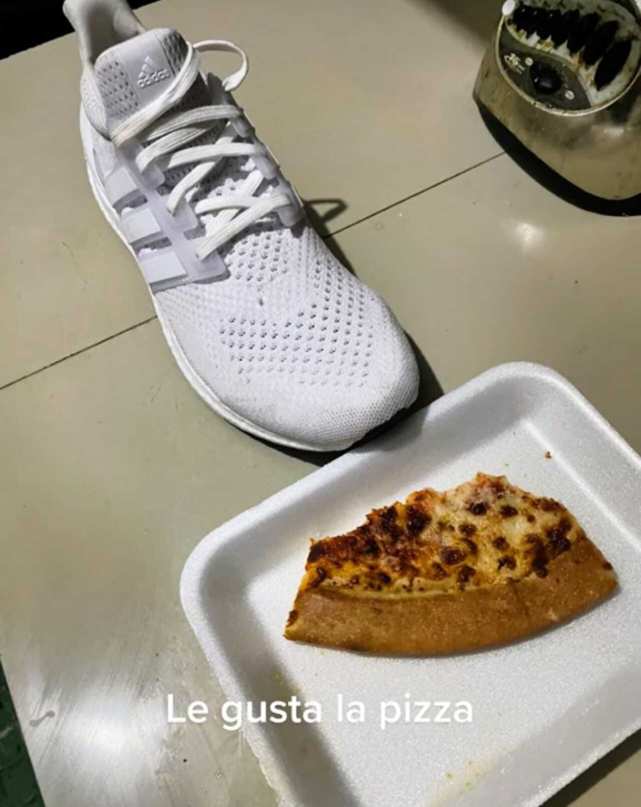 Bad Bunny tenis sudados