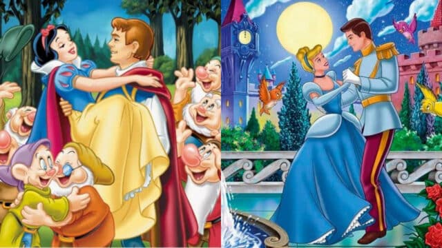 Cenicienta Blancanieves clasistas