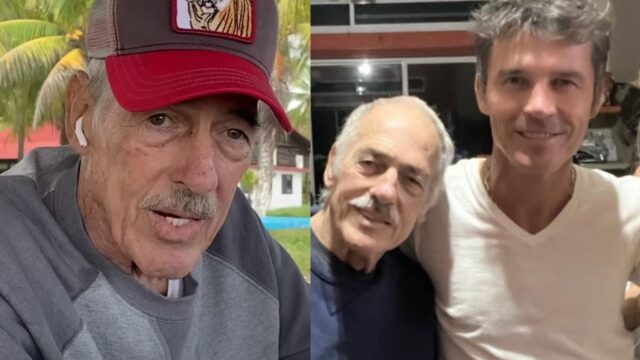 Andrés García hijos Leonardo