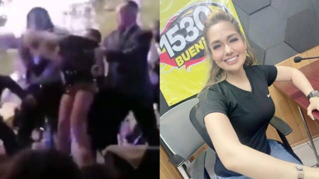 Heidy Infante es agredida física y sexuaImente durante show en vivo