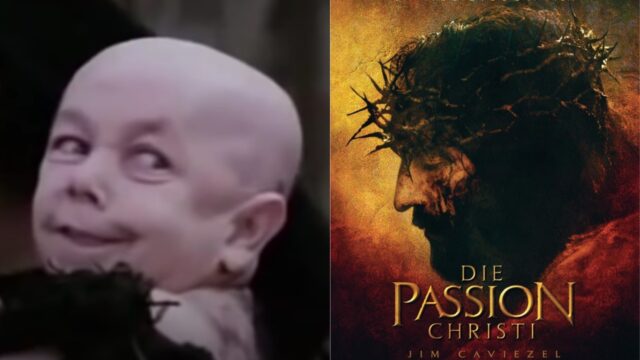 bebÃ© demonio PasiÃ³n de Cristo