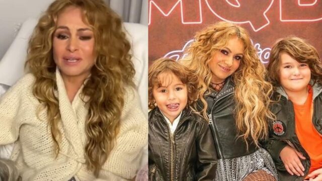 Paulina Rubio mantiene hijos papás