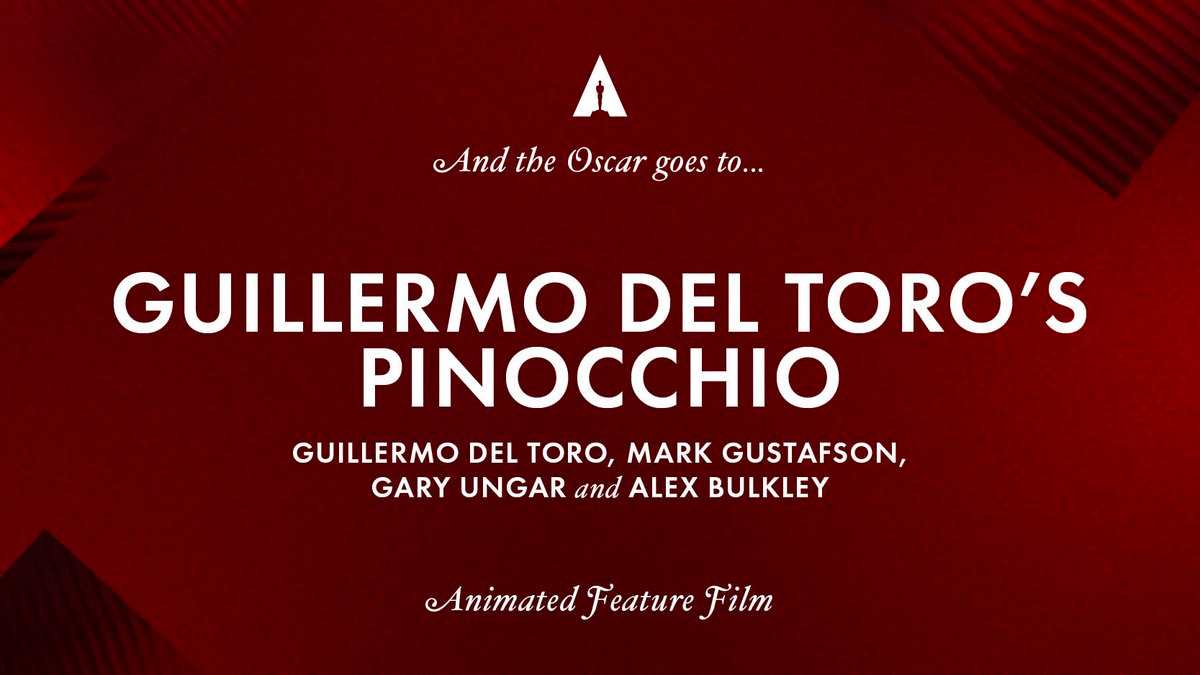 Guillermo del Toro gana Premio Óscar 2023
