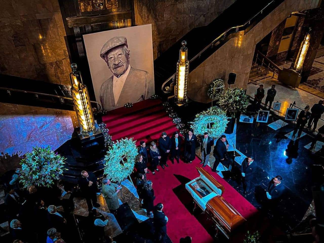 Ignacio Lopez Tarso homenaje Bellas Artes