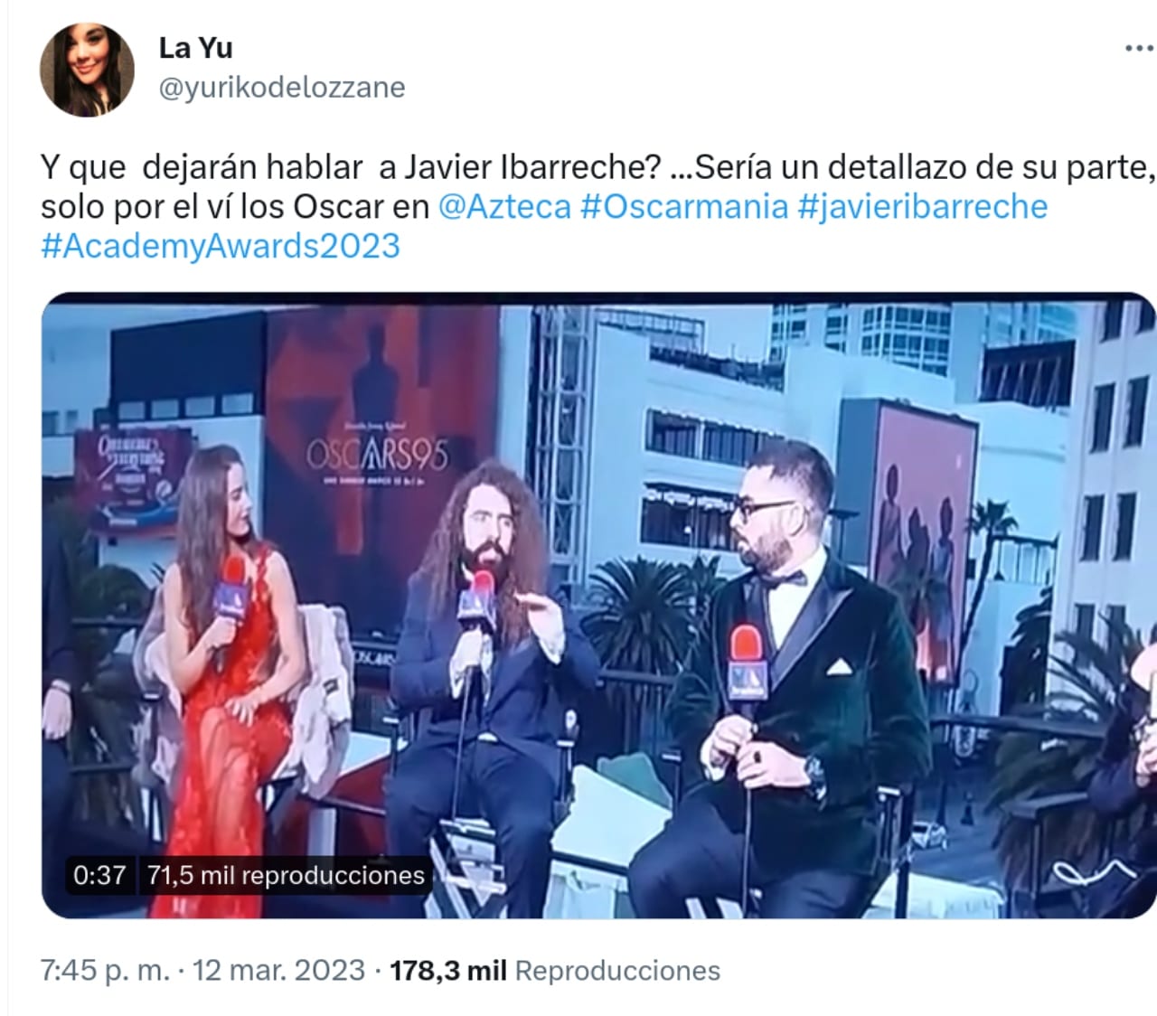 Conductores TvAzteca Javier Ibarreche Óscar