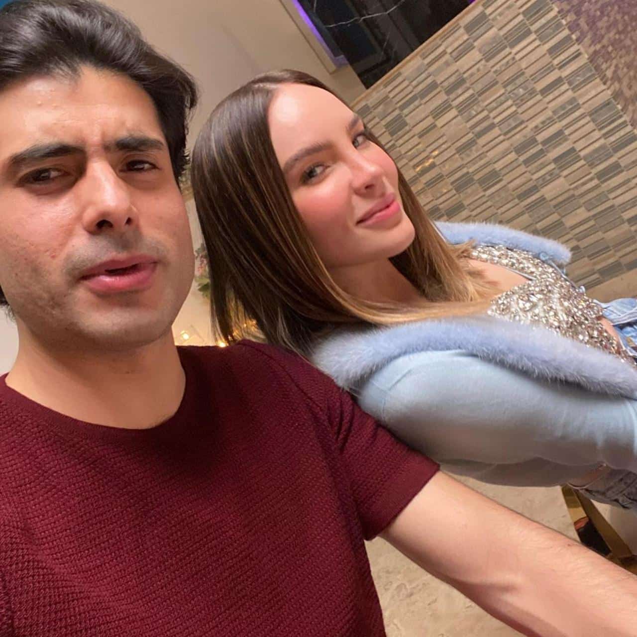 Jose Angel Bichir romance Belinda contrato