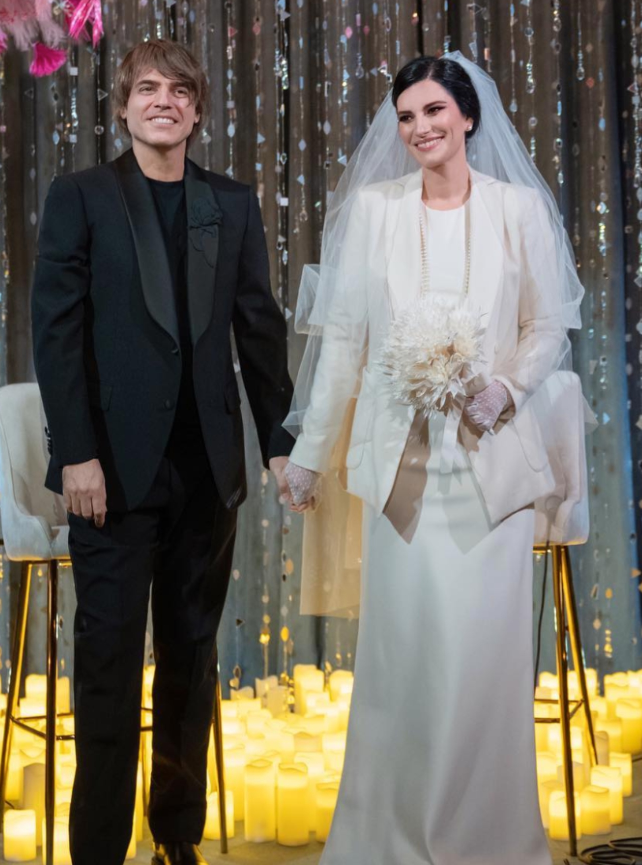 Laura Pausini vestido