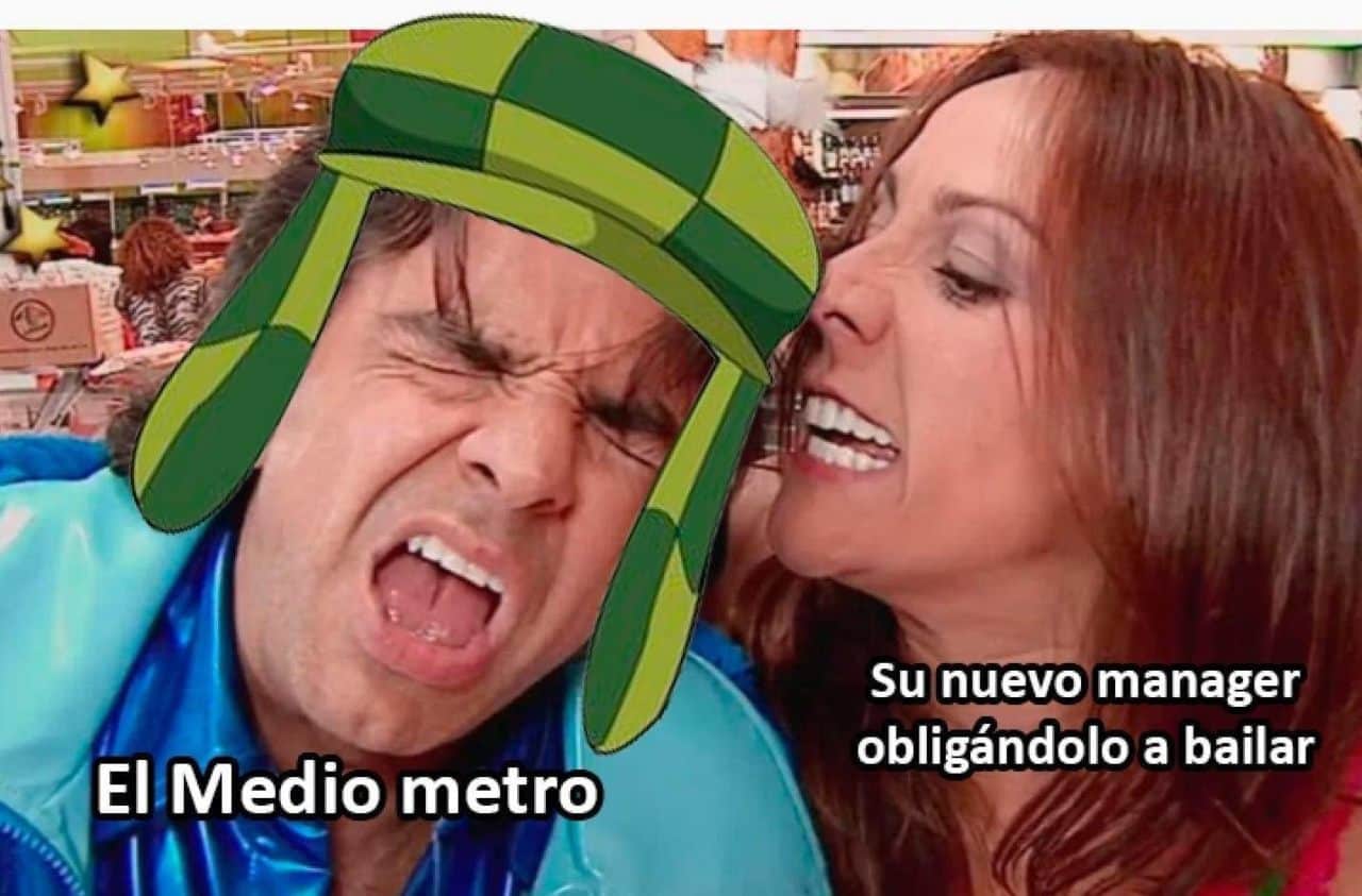 Medio Metro manager explotacion burla meme