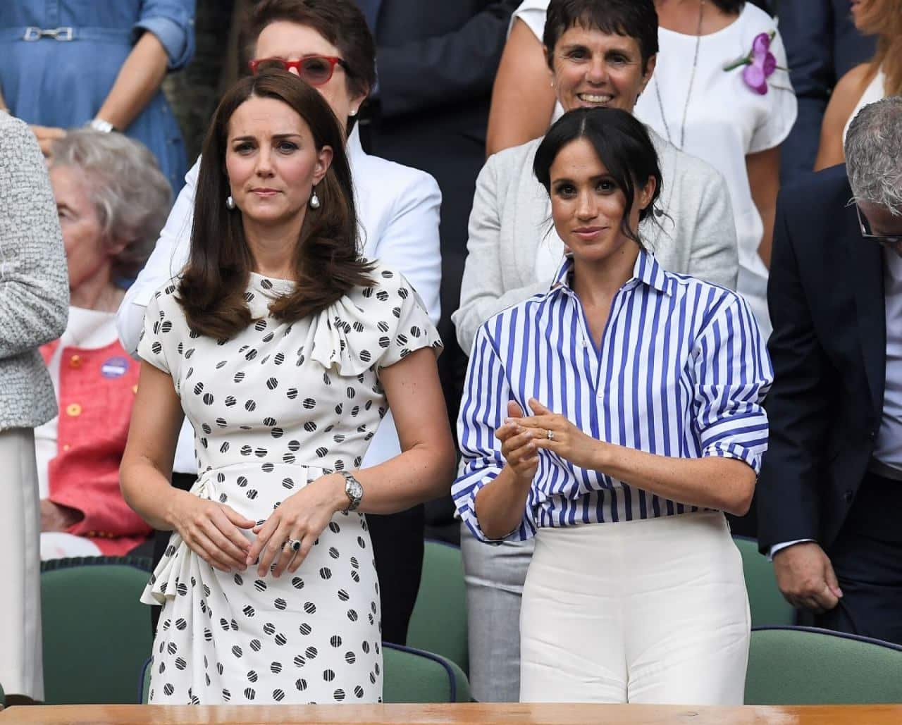Meghan Markle Kate Middleton fotos peleando