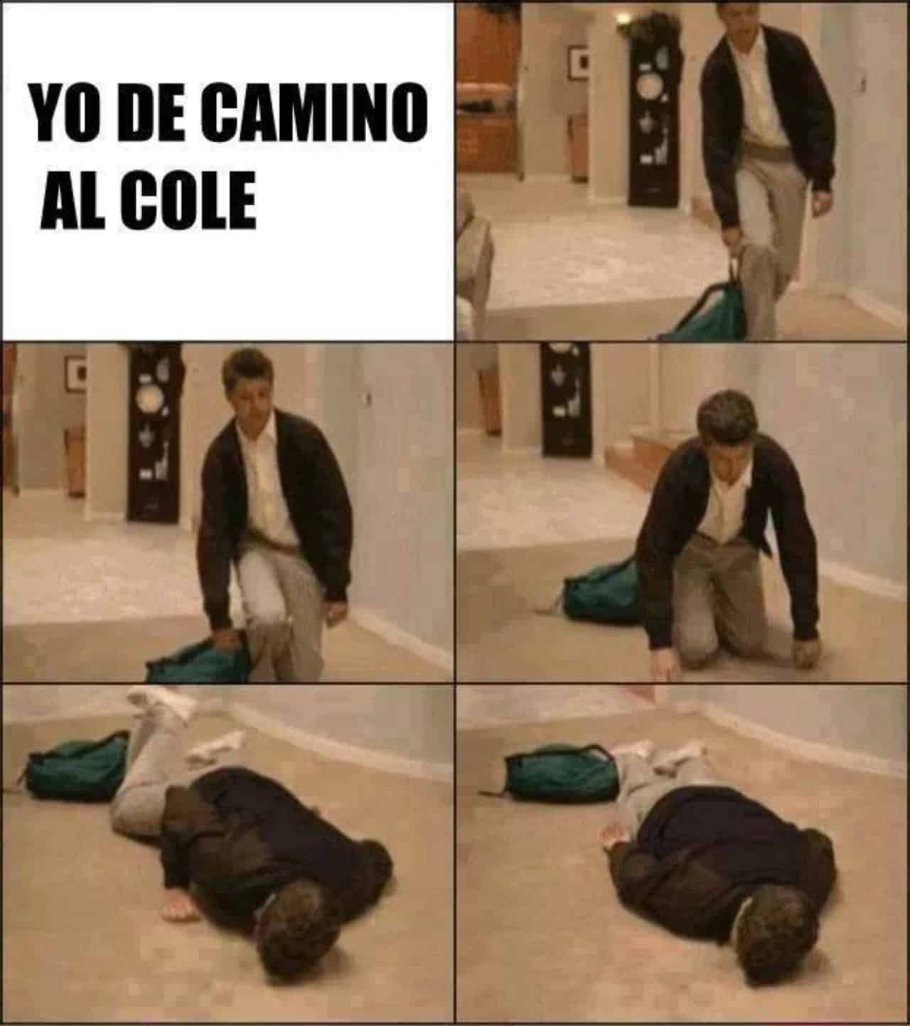 Meme escuela papa pone castigo hija