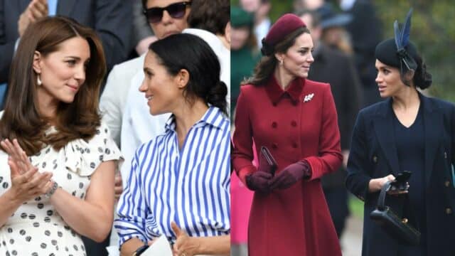 Kate Middleton Meghan Markle peleando pelos