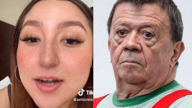 Novia caso frente funeral Chabelo