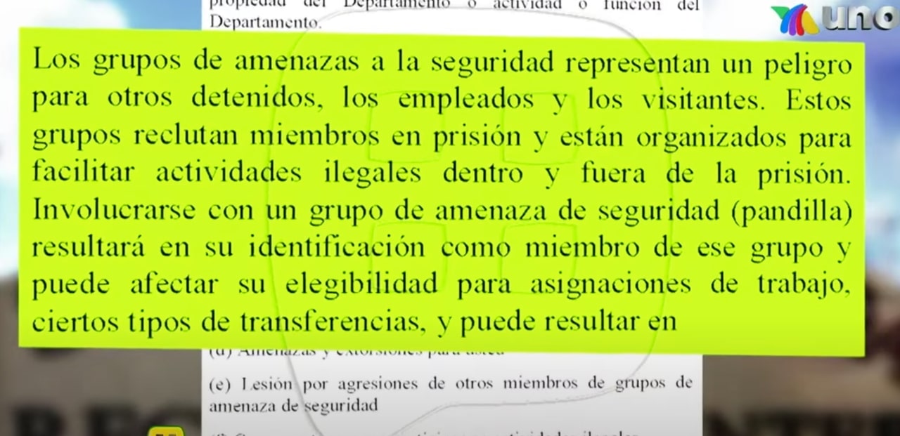 Pablo Lyle reglas prisión