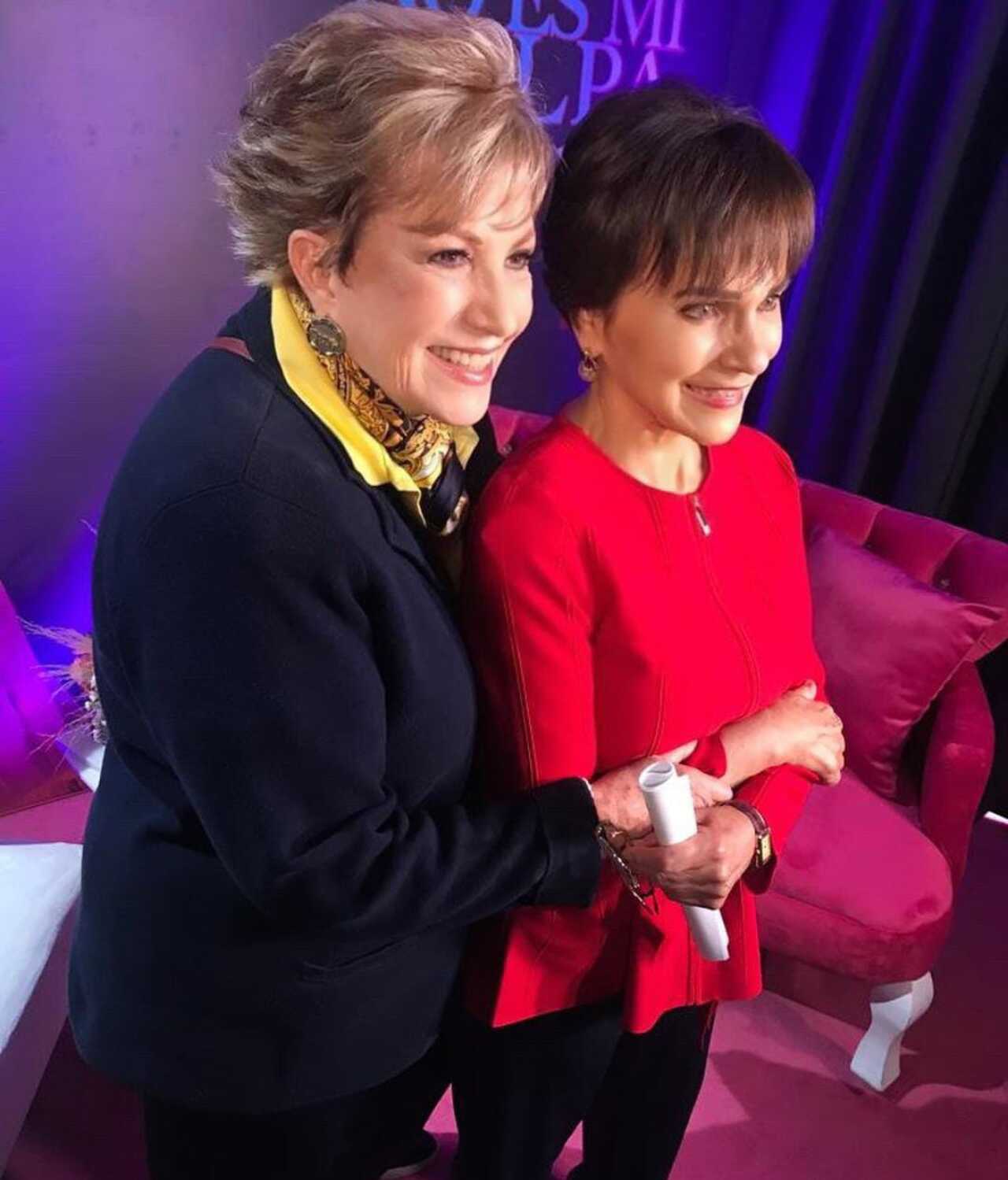 Maxine Woodside y Pati Chapoy