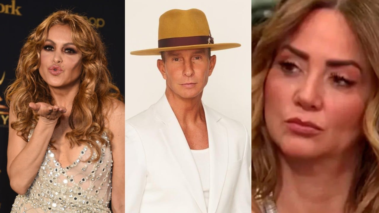 Paulina Rubio Erik Rubin Andrea Legarreta