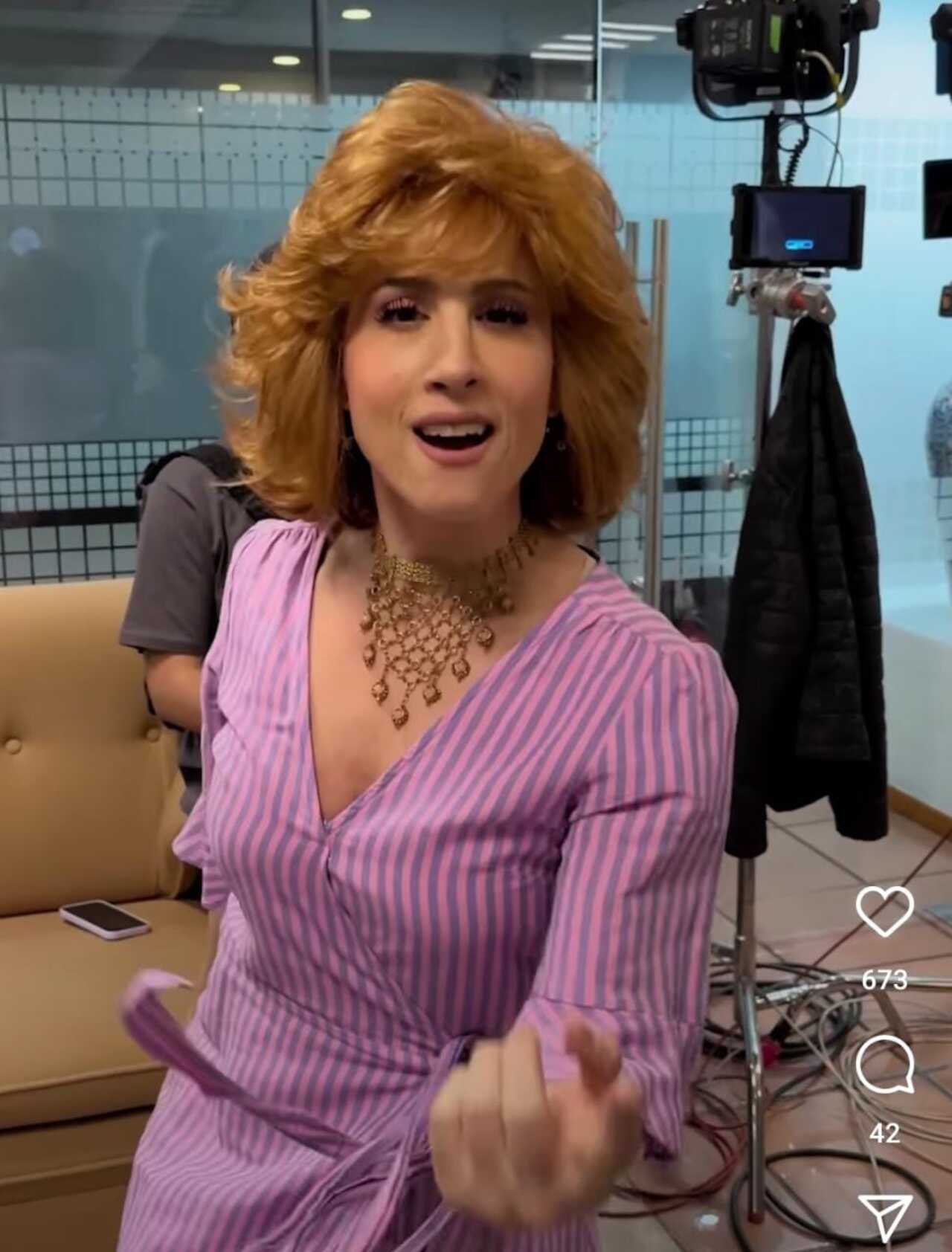 Personaje periodista bioserie Gloria Trevi