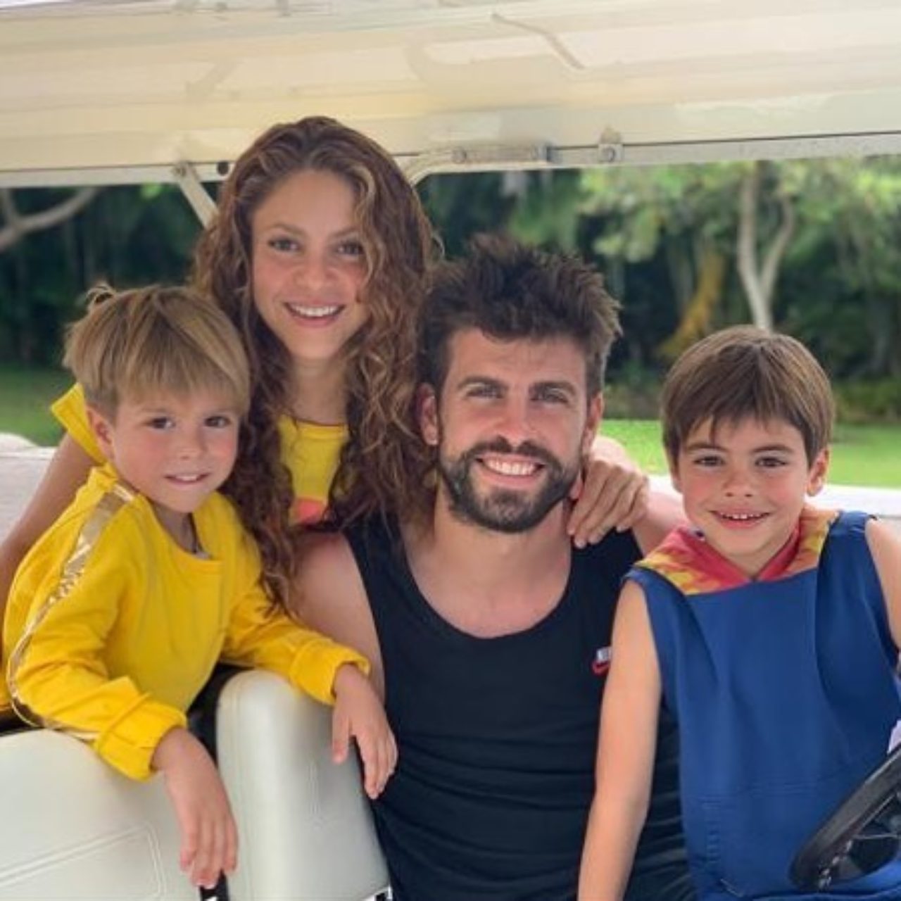 Pique olvida hijos en una tienda