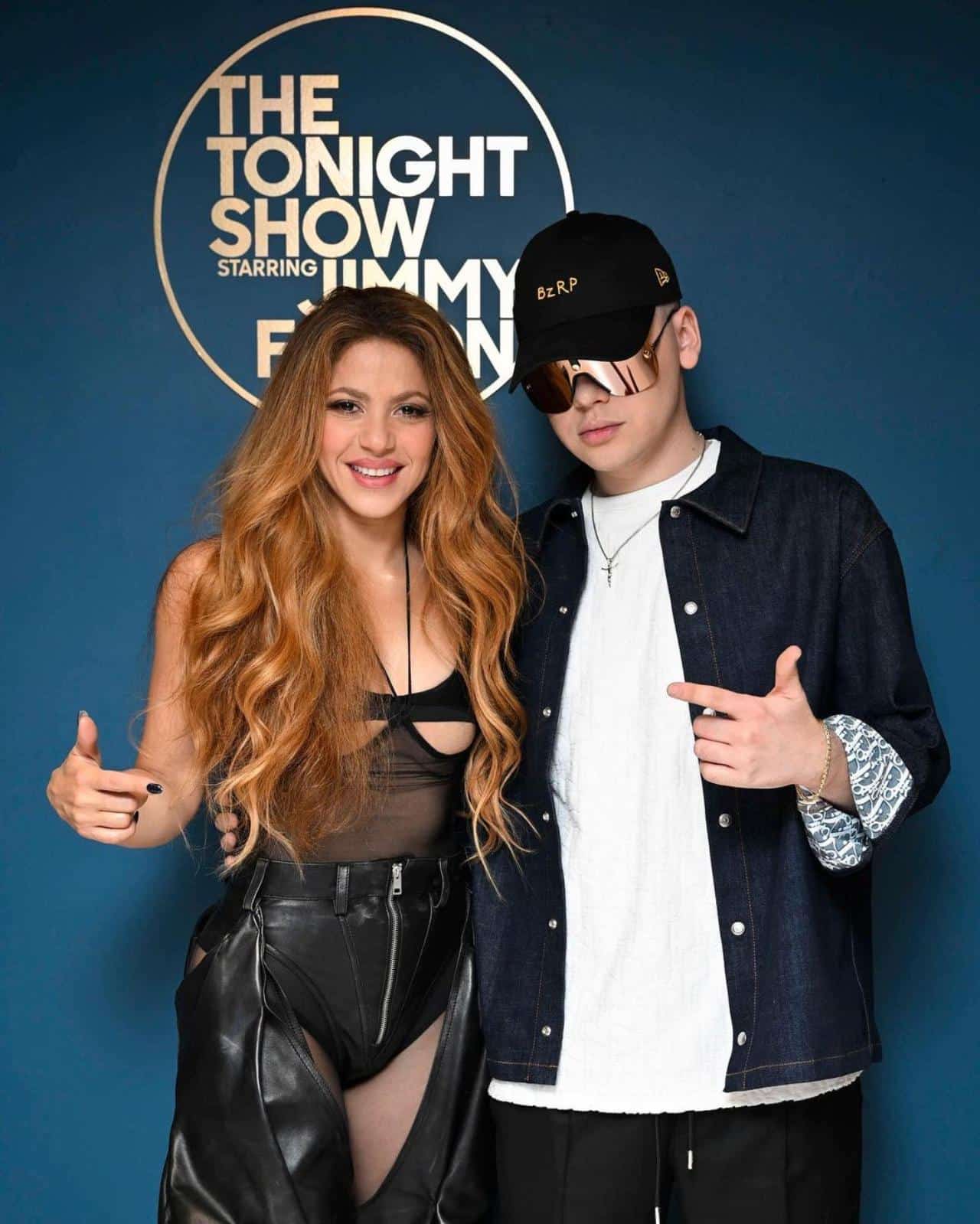 Shakira Bizarrap programa tiradera Jimmy Fallon