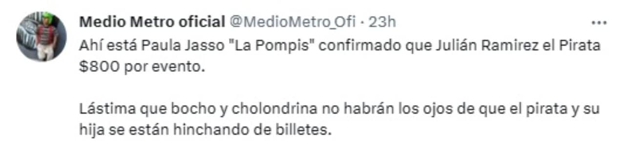Medio Metro Sonido Pirata La Pompis