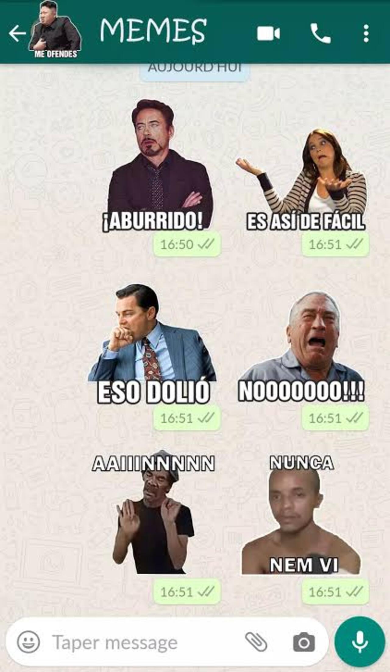 Sitckers de Whatsapp
