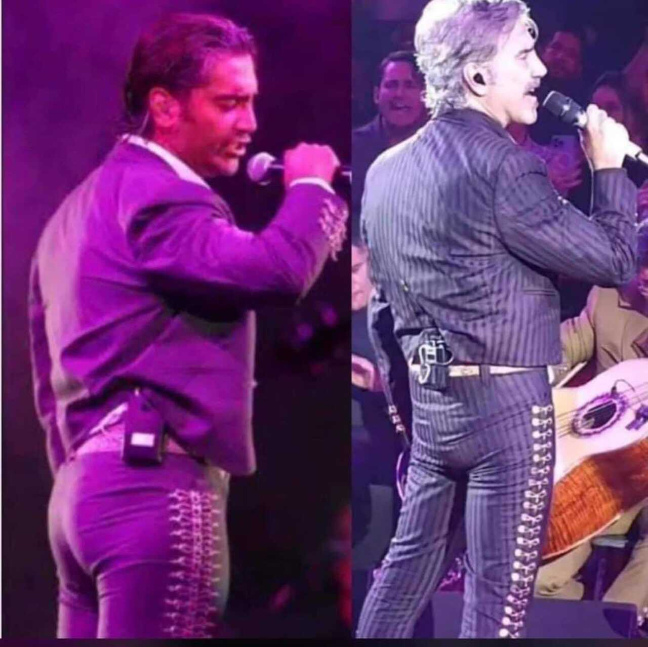 Alejandro Fernández sin nalgas