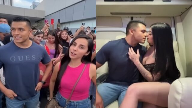 Chica novio besar Karely Ruiz Mini Cooper
