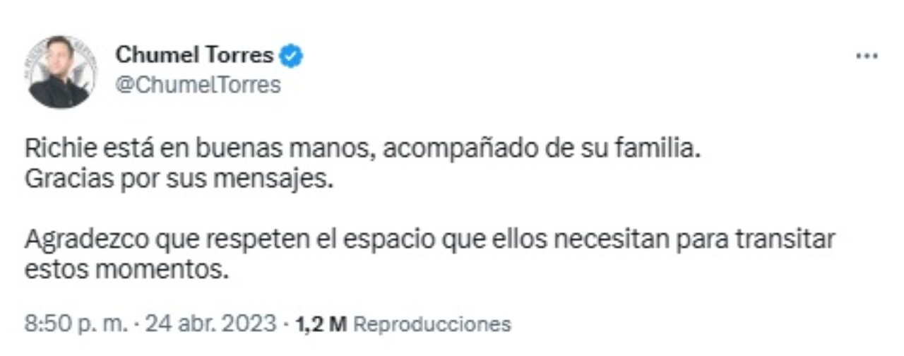 Chumel Torres habla Richie O Farrill