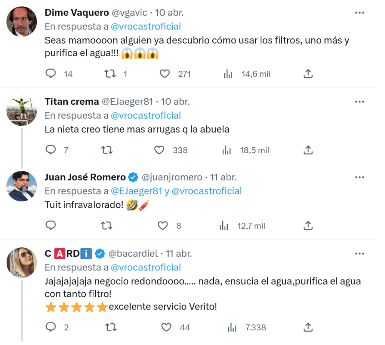 Verónica Castro foto nieta