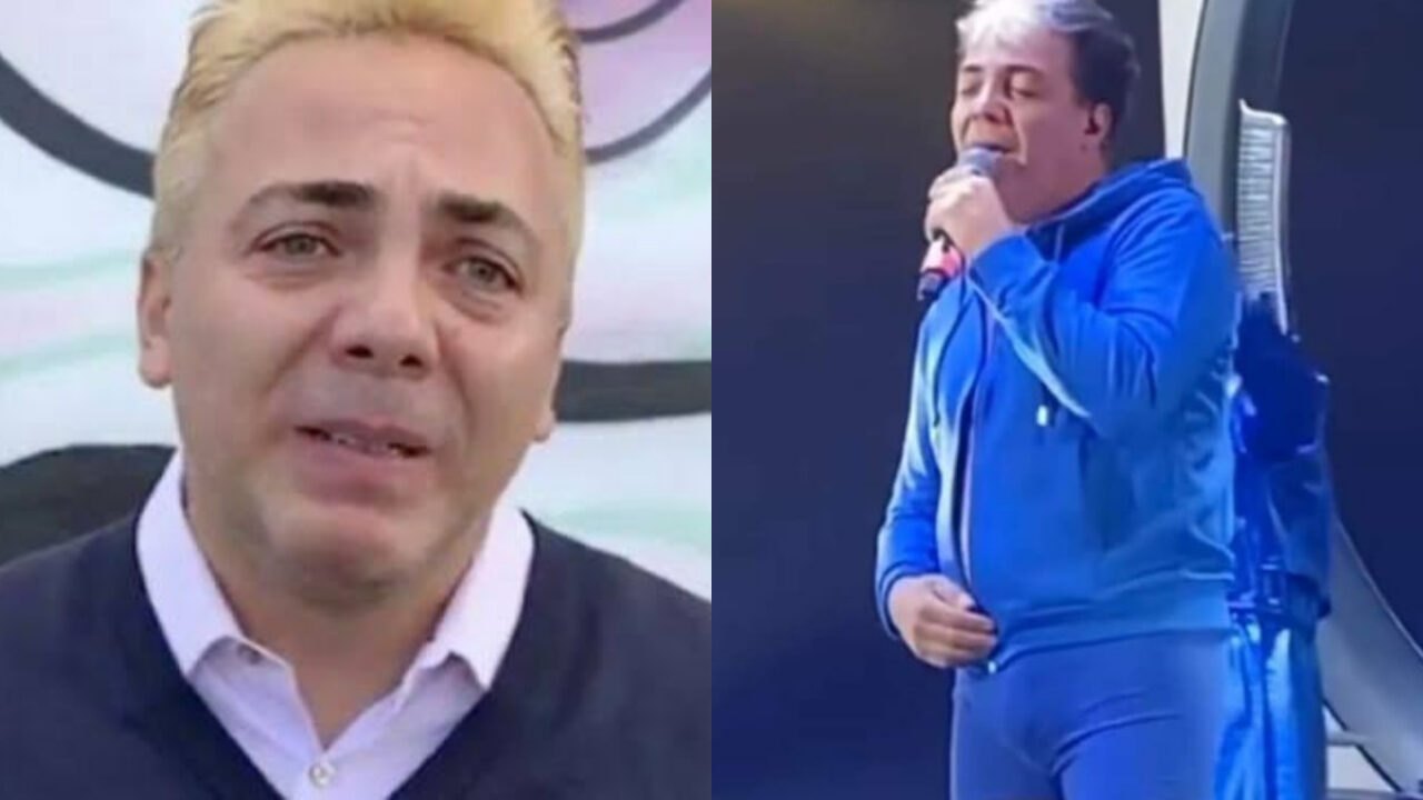 Cristian Castro desvistió