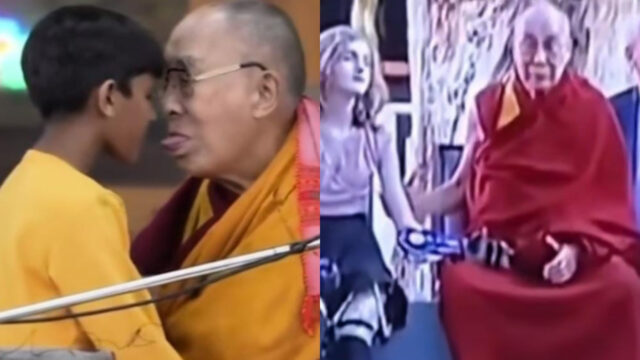 Dalai Lama niÃ±a discapacidad
