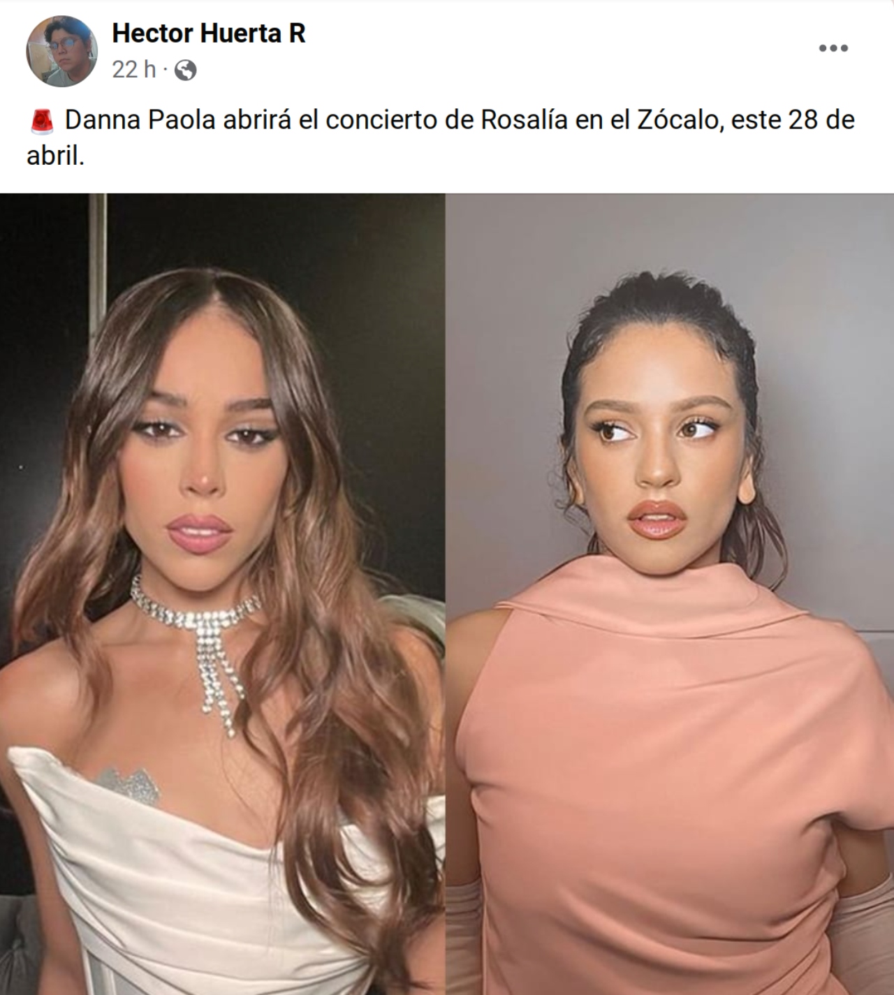 Paola Concierto Rosalía