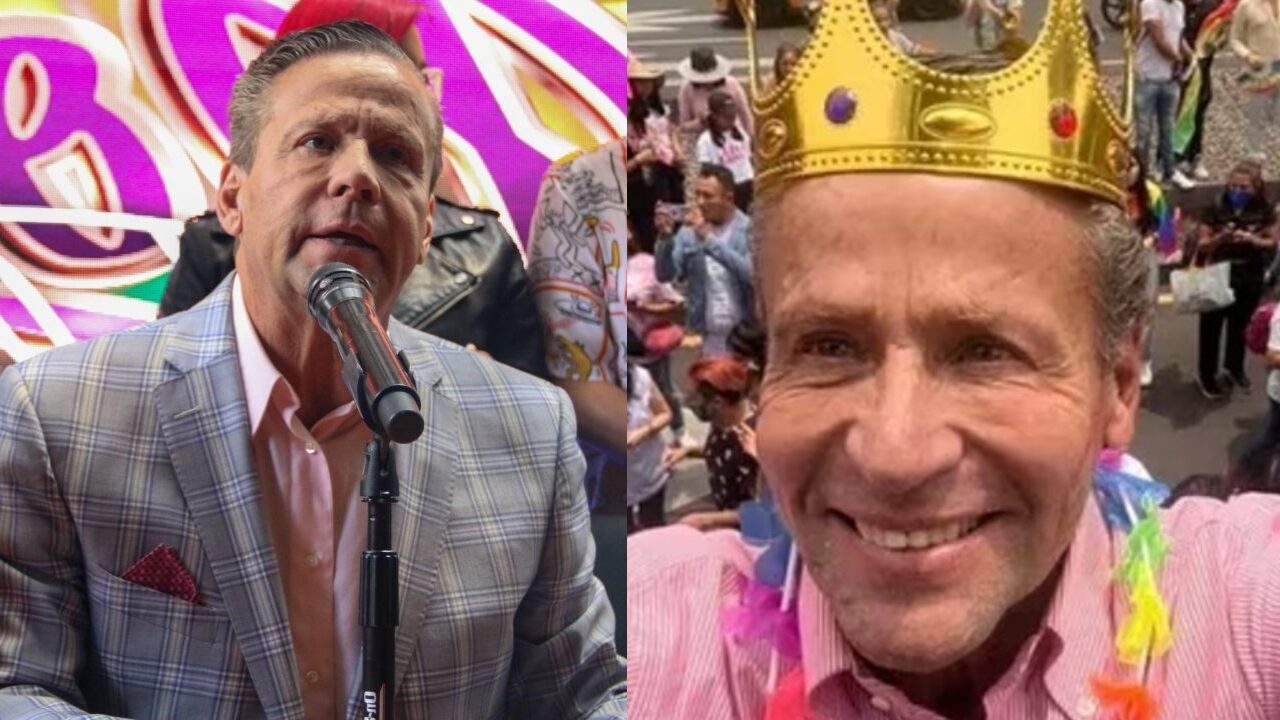 Alfredo Adame Marcha Orgullo