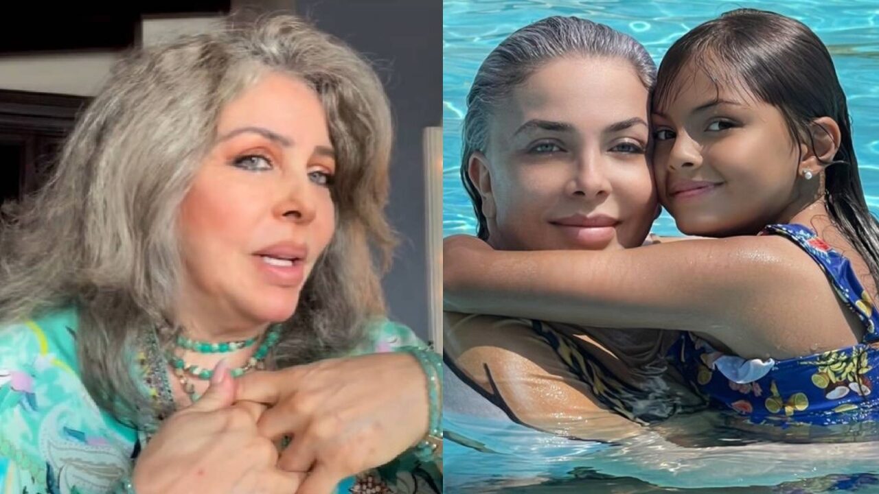Verónica Castro foto nieta