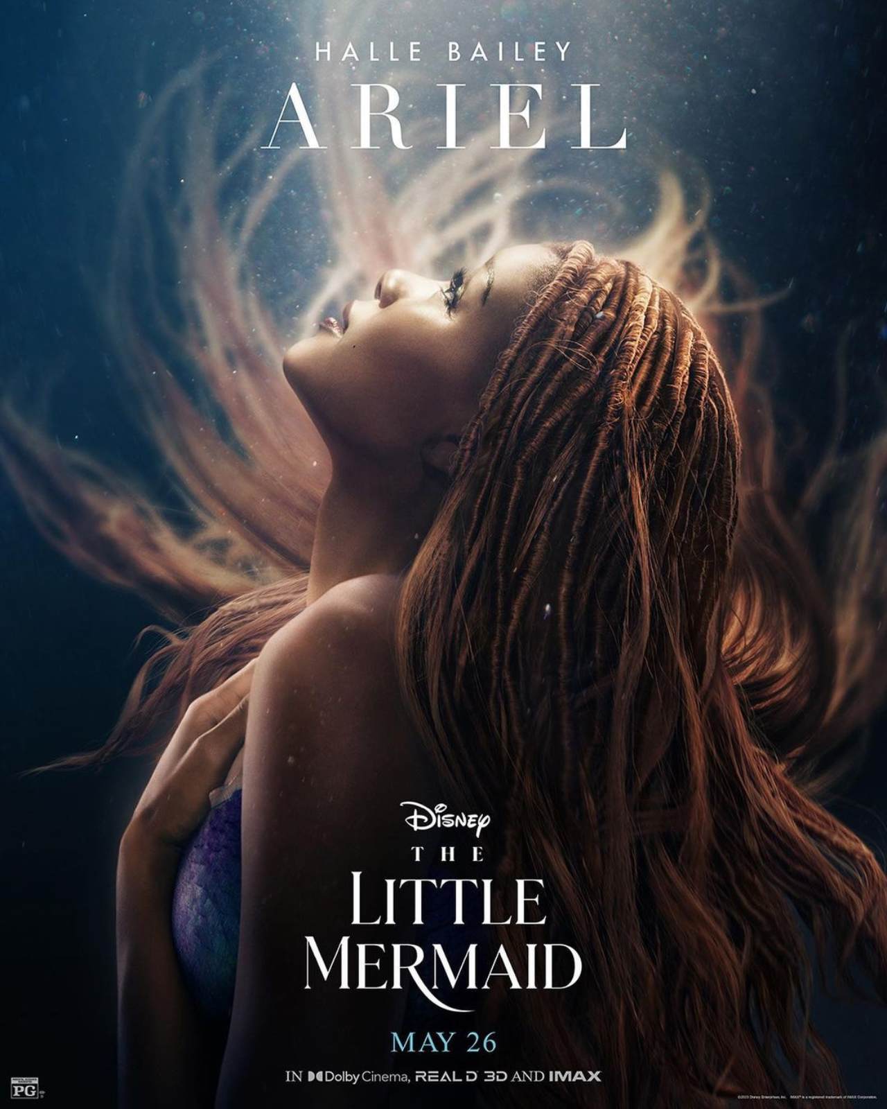 La Sirenita Live action Halle Bailey