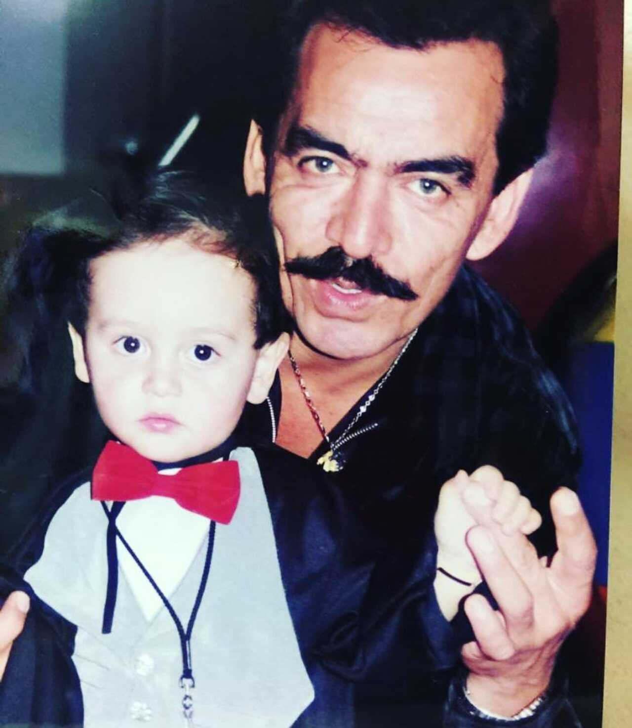 Julián Figueroa dedicó mensaje a su padre