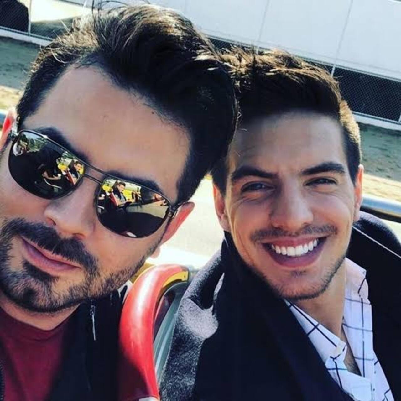 Vadhir Derbez se fue de fiesta con José Eduardo 