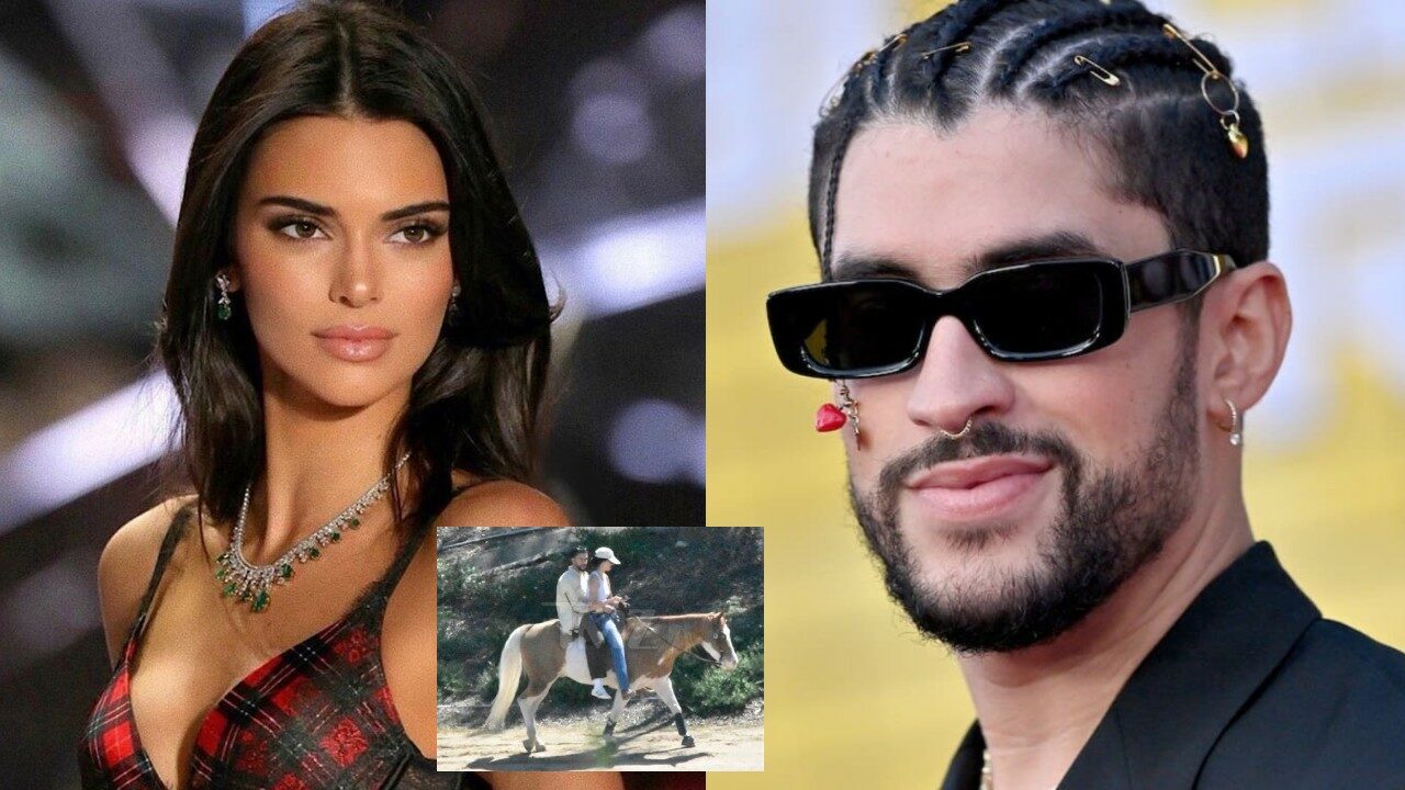 Kendall Jenner Bad Bunny montando caballo