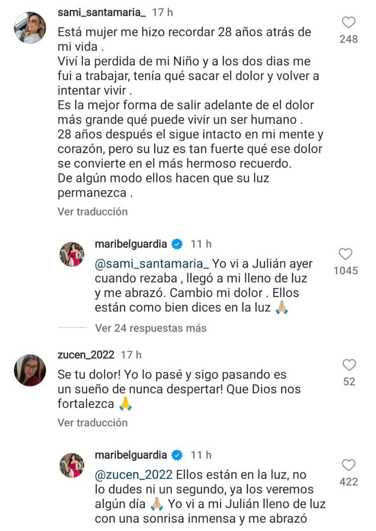 Maribel Guardia revela que vio a Julián Figueroa 