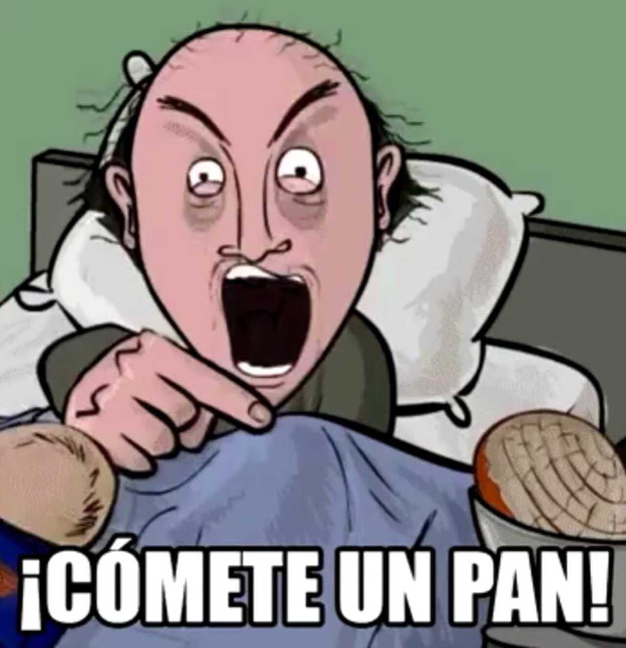 Señor cómete un pan historia