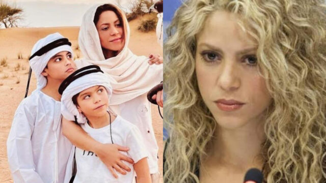 Shakira acoso hijos