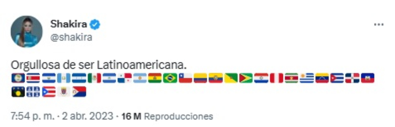 Shakira responde Pique comentario xenofobo latinos