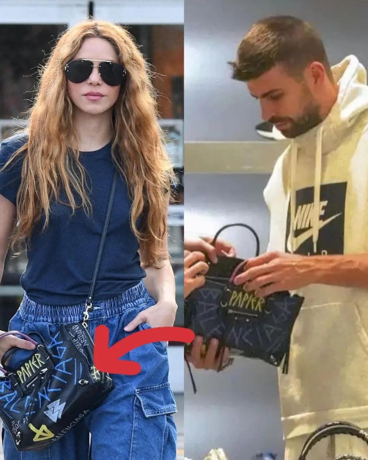 Shakira regalo Pique bolso Miami