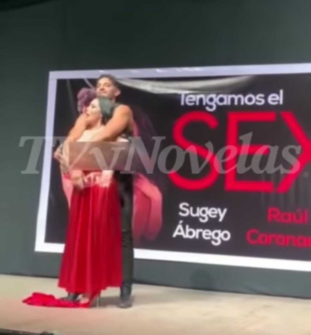 Sugey Abrego accidente obra