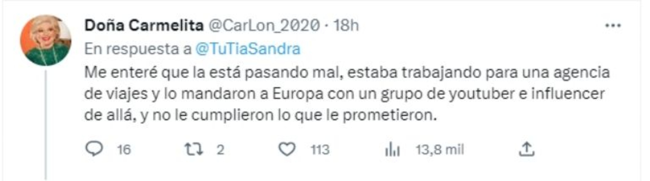 William Valdes en la ruina Tu tia Sandra